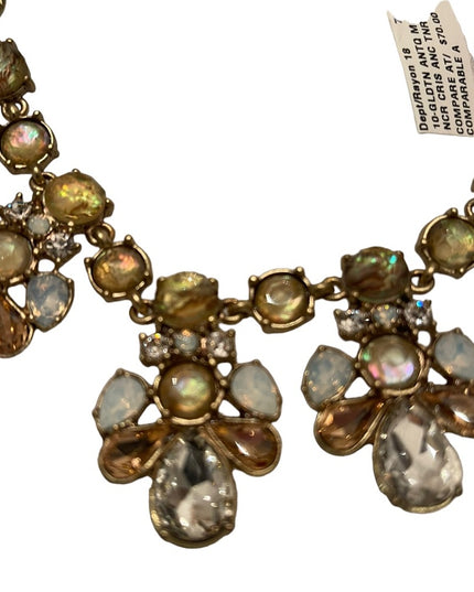 Lovely NWT Bella & Jack fancy crystal necklace choker statement necklace