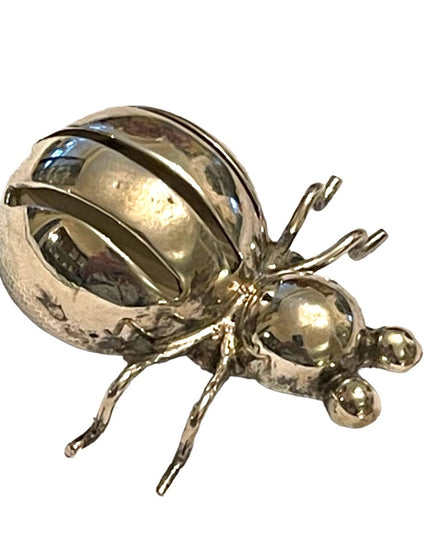 Vintage Large TC-254 Artisan Taxco Mexico 925 sterling spider brooch