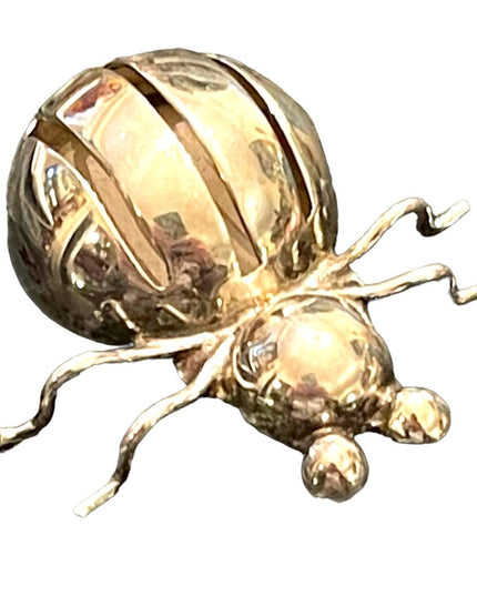 Vintage Large TC-254 Artisan Taxco Mexico 925 sterling spider brooch
