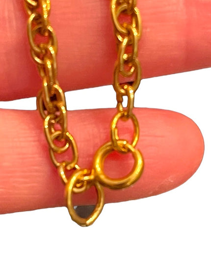 Vintage Copper COBRI Mexico necklace pendant brooch