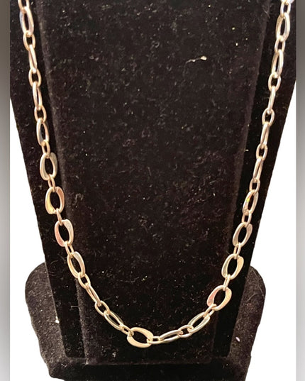 Sterling silver 925 MiLOR Italy fancy chain link necklace