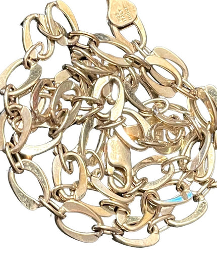 Sterling silver 925 MiLOR Italy fancy chain link necklace