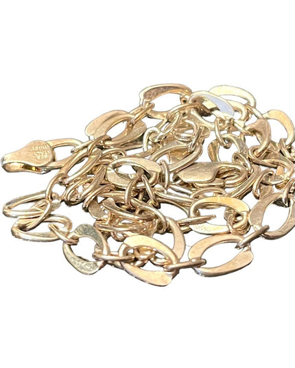 Sterling silver 925 MiLOR Italy fancy chain link necklace