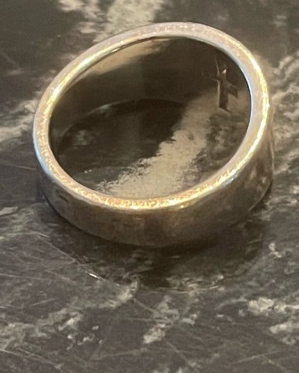 Vintage James Avery cut out cross religious Ring sterling silver 925