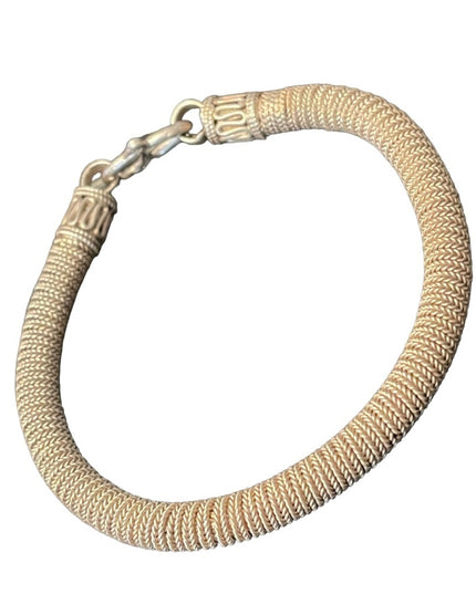 Vintage Sterling silver 925 Bali Balenisian Solid Bracelet