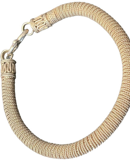 Vintage Sterling silver 925 Bali Balenisian Solid Bracelet