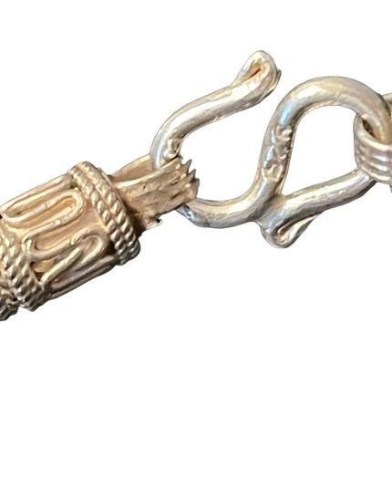 Vintage Sterling silver 925 Bali Balenisian Solid Bracelet
