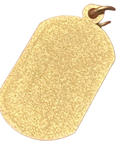 Vintage 10k GOLD Music Bracelet charm