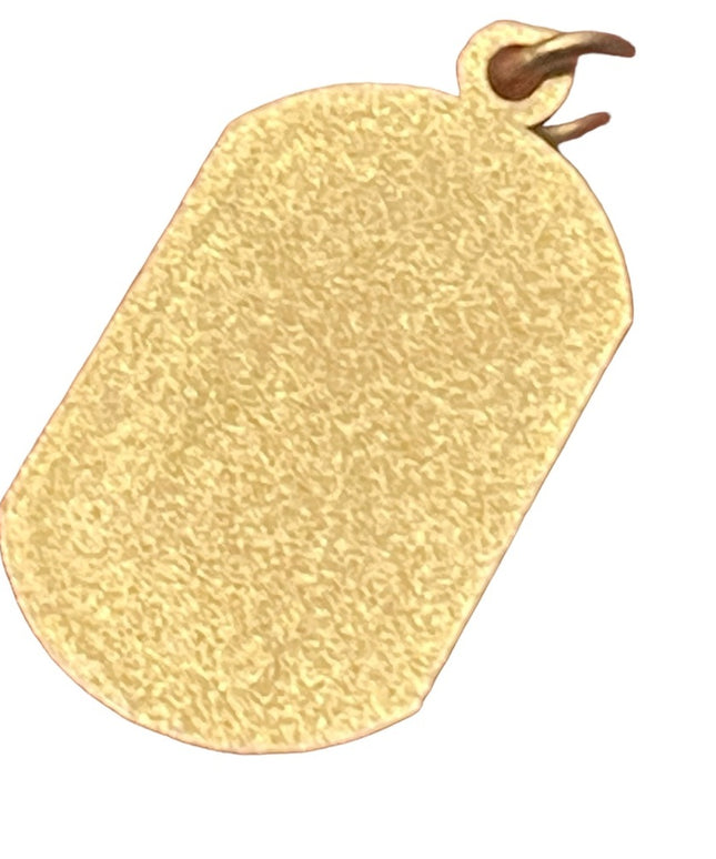 Vintage 10k GOLD Music Bracelet charm