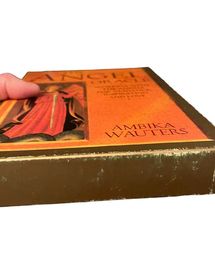 The Angel Oracle 1st printing OOP 1995 Cards & HC book box set