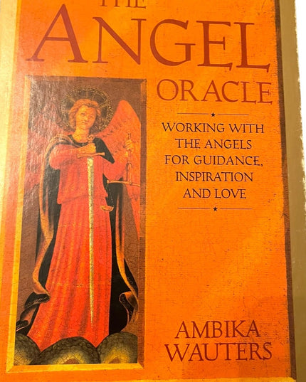 The Angel Oracle 1st printing OOP 1995 Cards & HC book box set