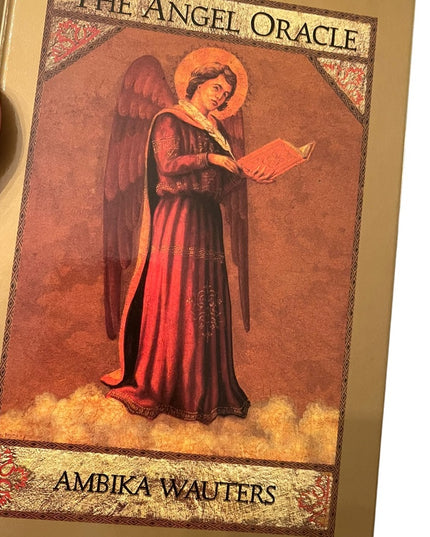 The Angel Oracle 1st printing OOP 1995 Cards & HC book box set