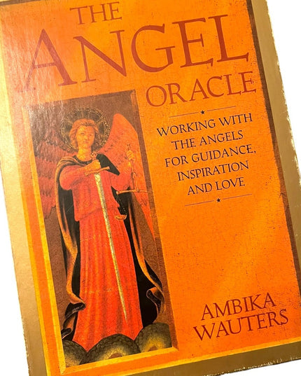 The Angel Oracle 1st printing OOP 1995 Cards & HC book box set