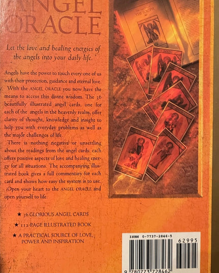 The Angel Oracle 1st printing OOP 1995 Cards & HC book box set