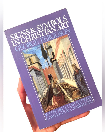 OOP Signs & Symbols in Christian Art George Ferguson SC book Like new! 350 Ill