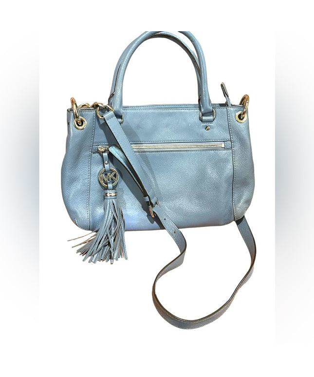 Blue MK Michael Kors Shoulder bag Clean silver hardware