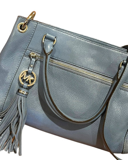 Blue MK Michael Kors Shoulder bag Clean silver hardware
