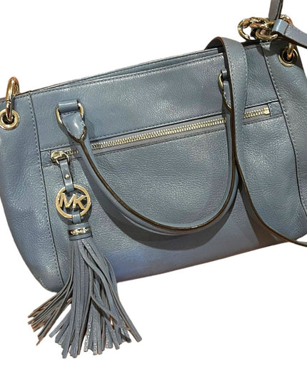Blue MK Michael Kors Shoulder bag Clean silver hardware