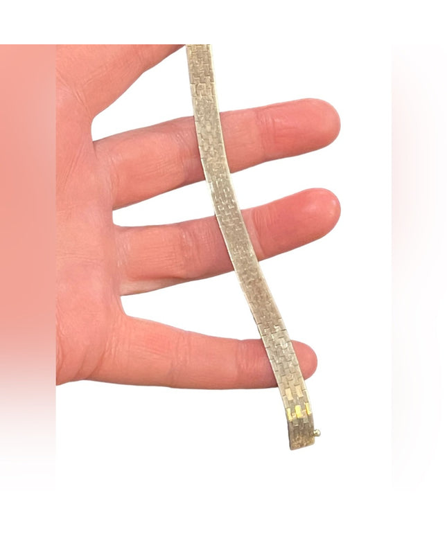 Vintage Solid sterling silver Riccio Italy 925 Bracelet