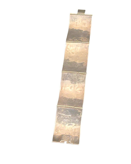 Vintage Talleres De Los Ballesteros Abalone Sterling Silver Bracelet Mexico, 925