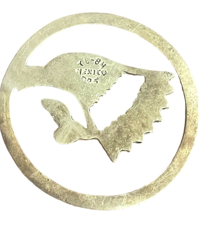 Vintage Sterling silver 925 Mexico Eagle pendant