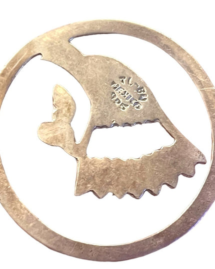 Vintage Sterling silver 925 Mexico Eagle pendant