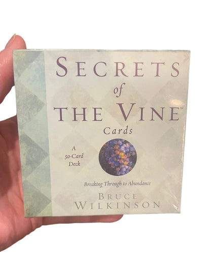 NEW NIB SECRETS OF THE VINE Bruce Wilkinson CARDS By Hay House Abundance OOP