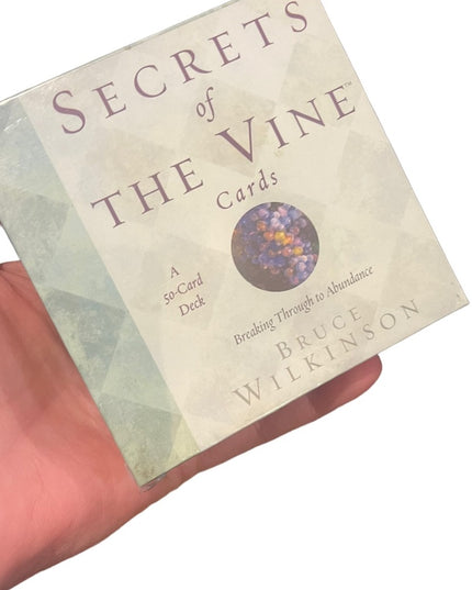 NEW NIB SECRETS OF THE VINE Bruce Wilkinson CARDS By Hay House Abundance OOP