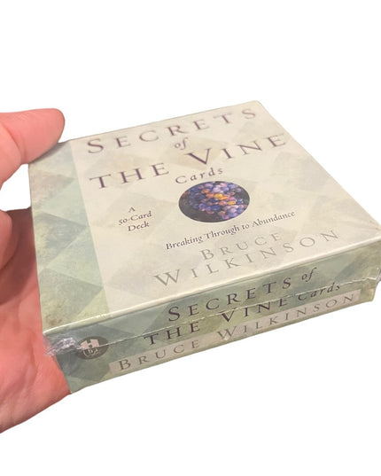 NEW NIB SECRETS OF THE VINE Bruce Wilkinson CARDS By Hay House Abundance OOP