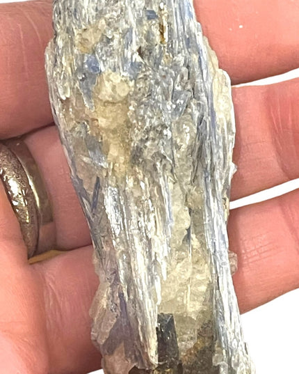 BLUE KYANITE CRYSTAL Gemstone rough specimin 80 Grams