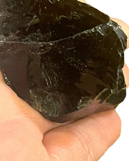 Little Piece of OBSIDION rock 2”x 3” Stone crystal