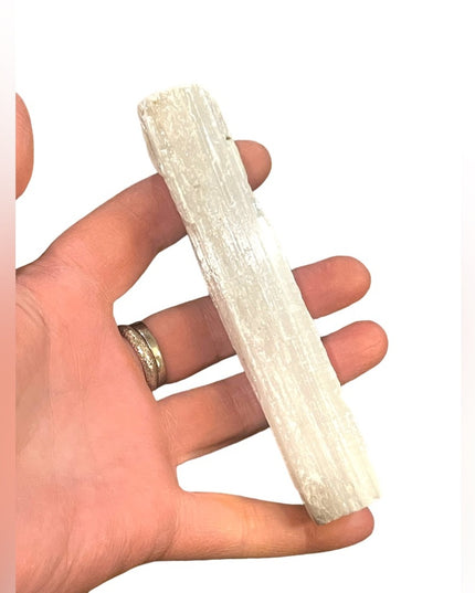 Great size SELENITE Wand rock stone crystal