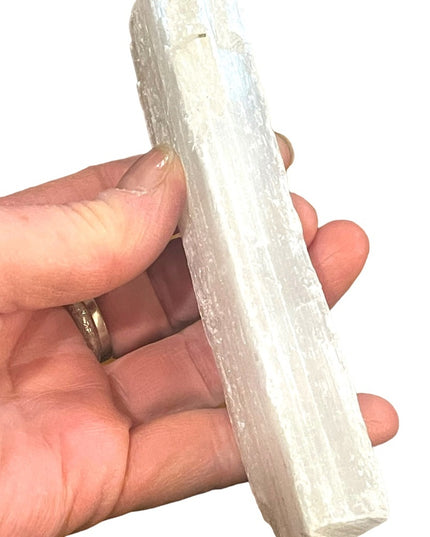Great size SELENITE Wand rock stone crystal