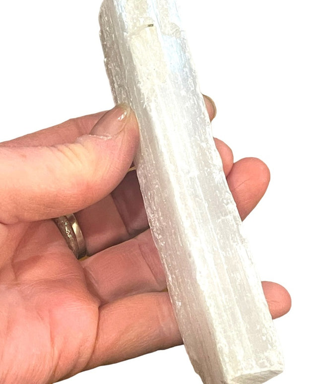 Great size SELENITE Wand rock stone crystal