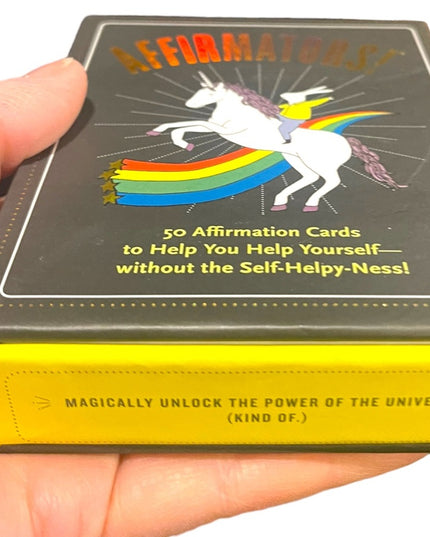 Affirmators Cards 50 Cards VG New age self help