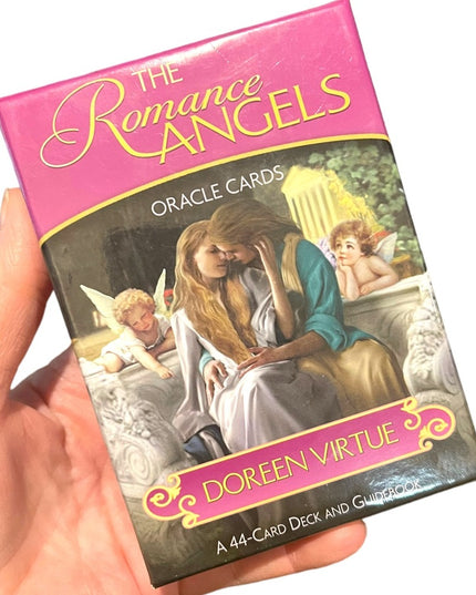 OOP Romance Angels Doreen Virtue Hay House ORIG CARDS C2012 VG preownd ORACLE