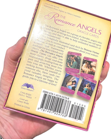 OOP Romance Angels Doreen Virtue Hay House ORIG CARDS C2012 VG preownd ORACLE