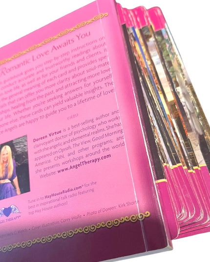 OOP Romance Angels Doreen Virtue Hay House ORIG CARDS C2012 VG preownd ORACLE