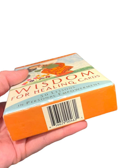 OOP HTF Wisdom for Healing Cards Caroline Myss New Age Hay House VG preownd