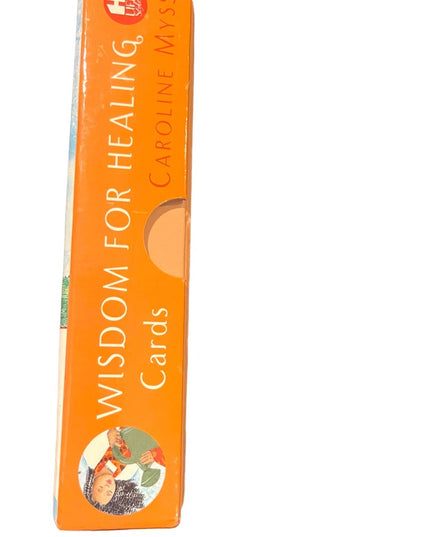 OOP HTF Wisdom for Healing Cards Caroline Myss New Age Hay House VG preownd
