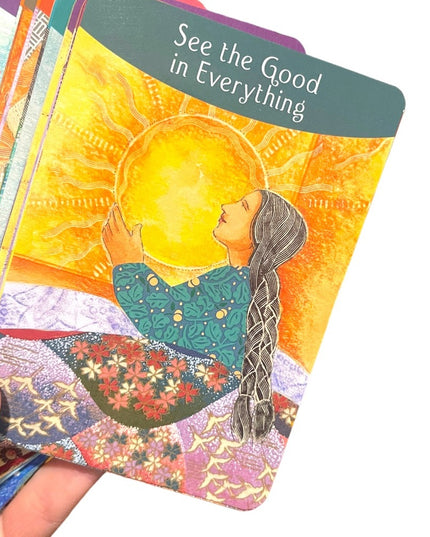 OOP HTF Wisdom for Healing Cards Caroline Myss New Age Hay House VG preownd