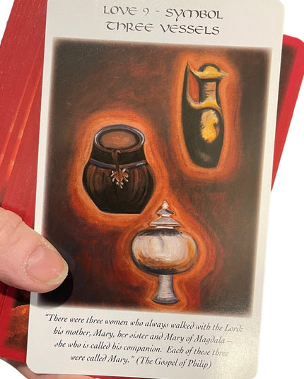OOP Super RARE The Wisdom of Mary Magdalene Oracle cards Deck with book Hooper