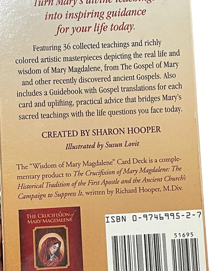 OOP Super RARE The Wisdom of Mary Magdalene Oracle cards Deck with book Hooper