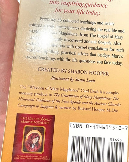 OOP Super RARE The Wisdom of Mary Magdalene Oracle cards Deck with book Hooper