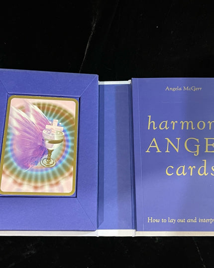 OOP Harmony Angel oracle cards deck VG New Age