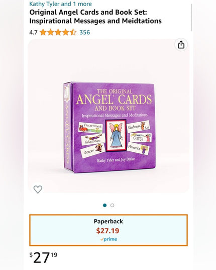 Origional Angel Cards Oracle Messages & Meditation New Age Oracle