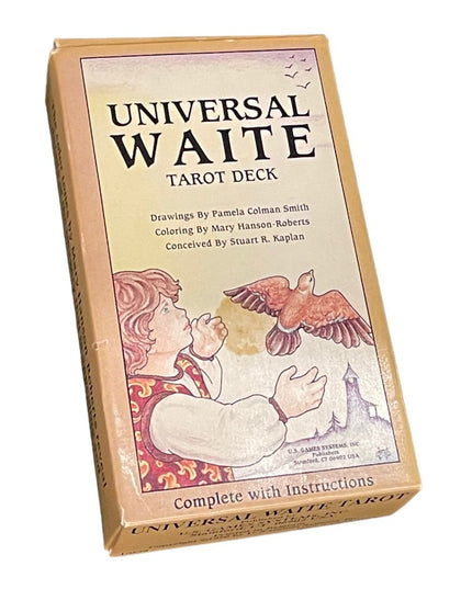 NEW OPEN BOX Vintage C1990 Universal Waite Tarot Deck US Games