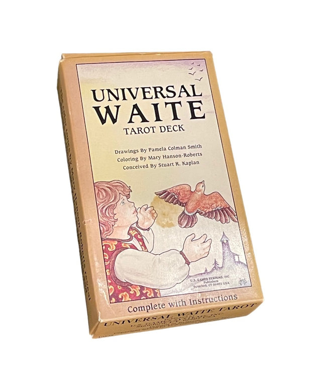 NEW OPEN BOX Vintage C1990 Universal Waite Tarot Deck US Games