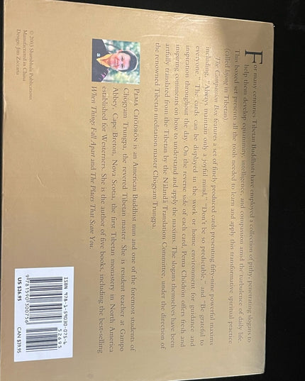 The Compassion Box Book CD and card deck Buddhist tradition Tibetan practice
