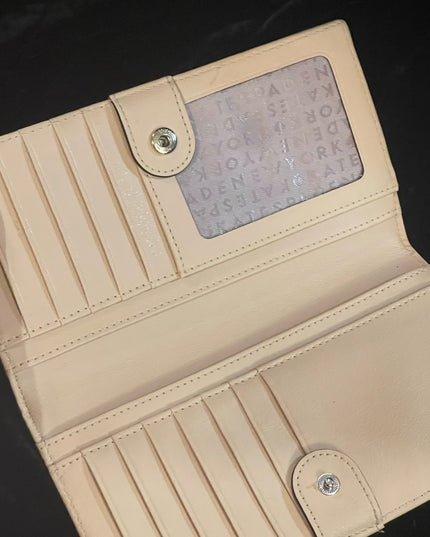 Kate Spade leather colorful Striped wallet